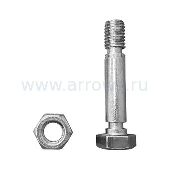 Болт крепления шнека (срезной) UNITED PARTS для снегоотбрасывателя М8х42мм, под гайку (набор 4шт)