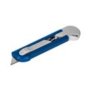 Нож технический КОБАЛЬТ "Безопасный", трапециевидное лезвие 19 мм, корпус из ABS пластика, блистер (916-653)