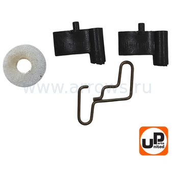 Ремкомплект UNITED PARTS для ручного стартера STHIL FS38/45/55/450 (собачка, пружина, кольцо) (90-1038)