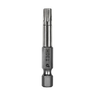 Бита отверточная ПРАКТИКА "Профи" Torx Tamper-30 х 50мм (2шт), блистер (776-485)