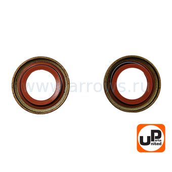Сальник коленвала UNITED PARTS 26,5х18х4мм, для HUSQVARNA 365, набор 2 шт. (аналог 5032603-01)