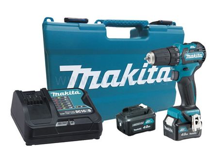 Дрель аккумуляторная безударная MAKITA DF332DWME (10.8V, 35Нм, 2акб 4Aч,кейс)