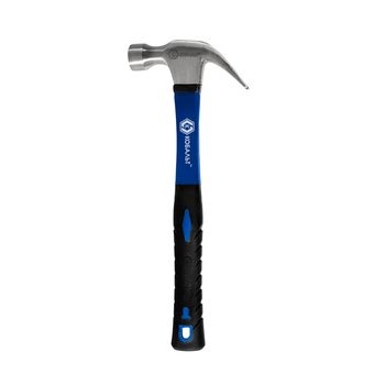 Молоток -гвоздодер КОБАЛЬТ 450 гр., фибергласовая рукоятка (240-874)