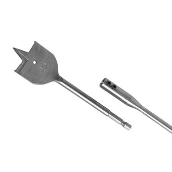 Удлинитель ПРАКТИКА для перовых сверл 300 мм HEX 1/4" (1шт.) блистер  (031-570)