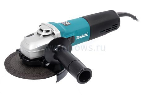 Шлифмашина угловая MAKITA 9566 C (1400 Вт, 150мм, пл.пуск, 2,8 кг, коробка) (9566C)