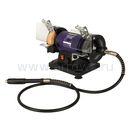 Станок точило  ПУЛЬСАР СТ 075 (150Вт, диск 75x20x10мм 0-9900об/мин, 2,2 кг + гибкий вал)