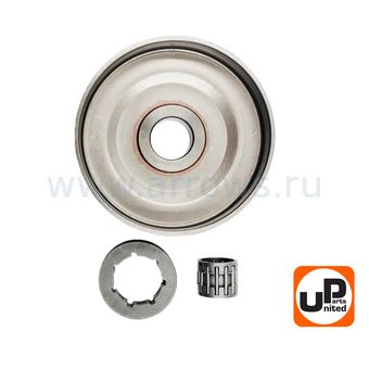 Чашка сцепления UNITED PARTS 325-7T для HUSQVARNA 340, 345, 350, 445, 450 (аналог 5038730-72, 5780979-01) --> 90-0557