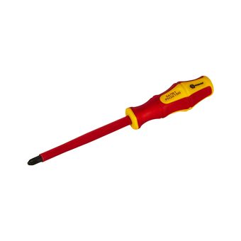 Отвертка диэлектрическая КОБАЛЬТ Ultra Grip PH-3 х 150 мм, CR-V, двухкомпонентная рукоятка, подвес (646-515)