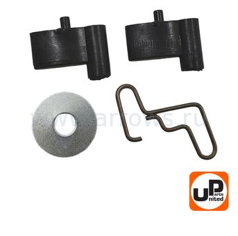 Ремкомплект UNITED PARTS для ручного стартера STIHL MS180/230/250 (собачка, пружина, кольцо) (90-1039)
