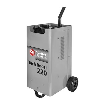 Пуско-зарядное устройство QUATTRO ELEMENTI Tech Boost 220 ( 12 / 24 Вольт, заряд до 30А, пуск до 200 А, 15кг)
