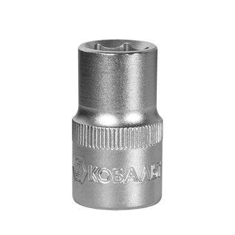 Головка торцевая КОБАЛЬТ 1/2", 13 мм, CR-V, подвес (643-064)