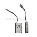 Щетка графитовая UNITED PARTS для METABO W/WX22/24/26-230 (аналог 316045570)  6х16х24мм АВТОСТОП