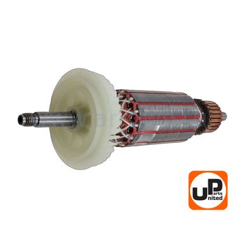 Якорь UNITED PARTS для BOSCH GWS 14-125CIE/CI/CIT/S/ GWS 14-150 CI/ BAG 125-1 E/ GWS 1400/BAG 125-1 E/ BTI-WKS 125 VRE/ EWS 14-150-S (аналог