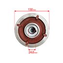 Крыльчатка помпы DDE PTR80H/K, крепление шпонка, к/в Ø25,4 мм