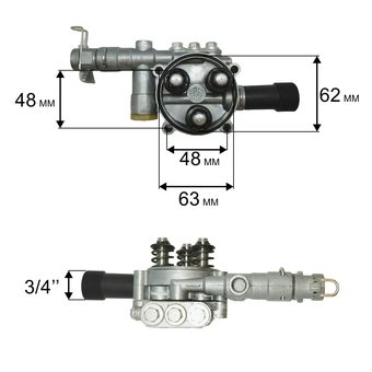 Насос QUATTRO ELEMENTI PALERMO 120 (793-312-P13)