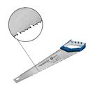 Ножовка по дереву КОБАЛЬТ переменный профиль зубьев, 450 мм, шаг 3.5 мм (7 TPI), закаленные зубья, 3D-заточка, 2-х комп. рукоятка (248-825)