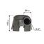 Корпус насоса водяного QUATTRO ELEMENTI D1000F / D1300F Grande (241-819-040)