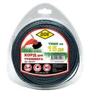 Корд триммерный DDE "Still line" (витой квадрат, диаметр 2,4 мм, длина 60 м)