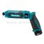 Шуруповерт аккумуляторный MAKITA TD022DSE (7,2 В, 25Нм, 2акк.Li-ion.1,5Aч, сумка)