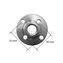 Шайба и гайка (М14) UNITED PARTS комплект для крепления диска УШМ BOSCH, MAKITA