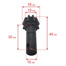 Шестерня DDE ST7066 поворота выброса (795-522-134)