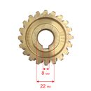 Шестерня редуктора DDE червячная ST8062BS-13E  снегоотбрасыв.