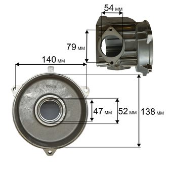 Картер QUATTRO ELEMENTI DV370-50 (770-278-001)