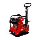 Виброплита DDE VP 130 СK (6,5 л.с., плита 630×400 мм, до 350 кв. м/час, 125 кг, гл. упл. 50 см, реверс, колеса)