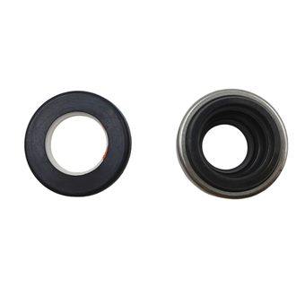 Сальник механический QUATTRO ELEMENTI D1000H Inox (мех: Ø27,5мм, Ø13мм, высота 17мм) (кер: Ø28мм, Ø15мм, высота 5мм)
