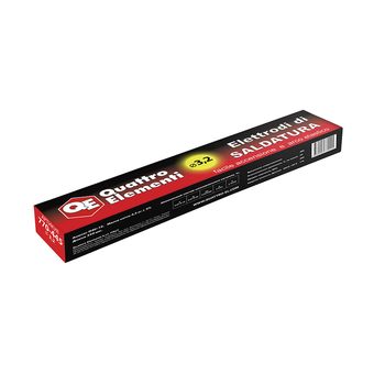 Электроды сварочные QUATTRO ELEMENTI рутиловые, 3,2 мм, масса 4,5 кг (770-445)