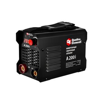 Аппарат электродной сварки QUATTRO ELEMENTI A 200i (200 А, электрод до 4.0 мм, дисплей) (922-593)
