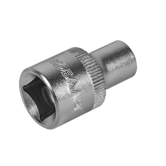 Головка торцевая КОБАЛЬТ 1/2", 8 мм, CR-V, подвес (643-019)