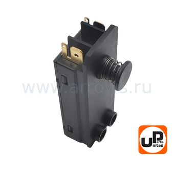 Выключатель кнопочный UNITED PARTS для перфоратора BOSCH GBH5, 7, 11, 7-45, 7-46 (аналог 1617200048)