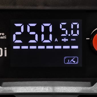 Аппарат электродной сварки QUATTRO ELEMENTI B 250i (250 А, электрод до 5.0 мм, LED дисплей, TIG-Lift) (922-654)