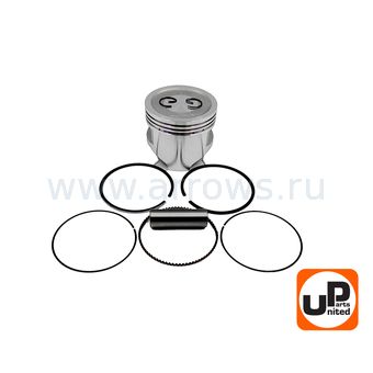 Поршень в сборе UNITED PARTS 188F, GX390 Ø88мм (кольцо 2,0мм)
