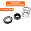 Сальник механический QUATTRO ELEMENTI Sewage 1500F Ci (мех: Ø26мм, Ø17,5мм, высота 42мм) (кер: Ø30мм, Ø17мм, высота 6мм)