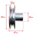 Шкив ведущий DDE LM 57 Trim (791-967-056)