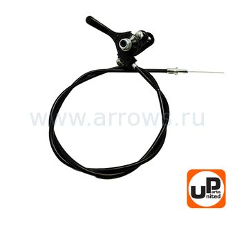 Трос газа UNITED PARTS с рычагом для виброплит (90-0735)
