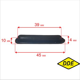 Уплотнение DDE крышки шины CSE160