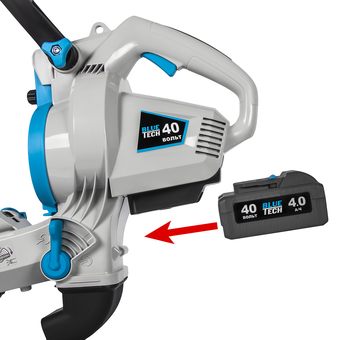 Воздуходув аккумуляторный DDE  BlueTech VBB 6040 S (600 м³/ч, 52 м/с, измельчитель, сборник, без ЗУ и АКБ)
