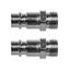 Фитинг-переходник QUATTRO ELEMENTI EQ-5, соединение папа EURO - папа резьба 1/4 " (2 шт) (771-084)