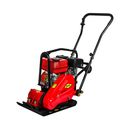 Виброплита DDE VP 60 СK (6,5 л.с., плита 510×370 мм, до 380 кв. м/час, 65 кг, гл. упл. 20 см, колеса)