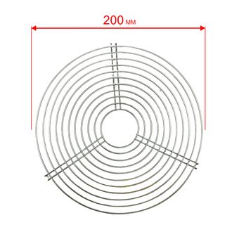Решетка вентилятора QUATTRO ELEMENTI QE-55G/QE-80G -->243-967-012
