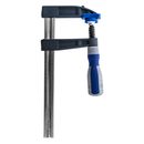 Струбцина F-образная КОБАЛЬТ 80 х 200 мм, двухкомпонентная рукоятка (244-551)