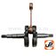 Коленвал UNITED PARTS для HUSQVARNA 235/236/240 5803026-01