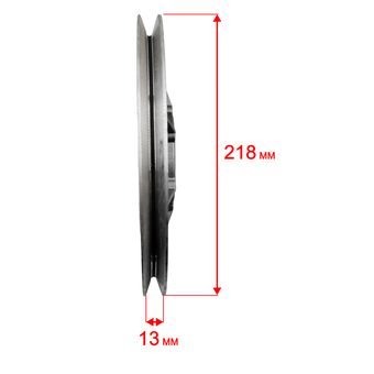 Шкив ведомый DDE ST9072ET хода  (796-627-146)