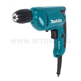 Дрель сетевая безударная MAKITA 6413 (450Вт, 0-3000 об.мин, БЗП)
