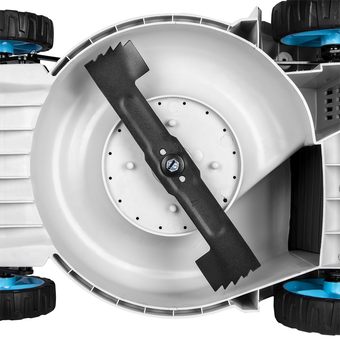 Газонокосилка аккумуляторная DDE BlueTech LMB 3840 (38 см, 25 - 75 мм, сборник 40л, без ЗУ и АКБ)