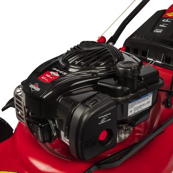 Газонокосилка бензиновая DDE LM 46-60 DB (B&S 4,0 л.с., 46 см, 25-75 мм, сборник 60 л, самоходная)
