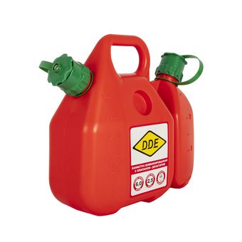 Канистра DDE для ГСМ, комбинированная 6 л + 2,5 л, клапан-дозатор
